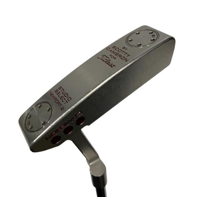 【中古】 タイトリスト SCOTTY CAMERON STUDIO SELECT NEWPORT 2 34インチ(15g) パター PT スチール (フレックスその他) メンズ 男性用 右利き 右用 Cランク ゴルフクラブ