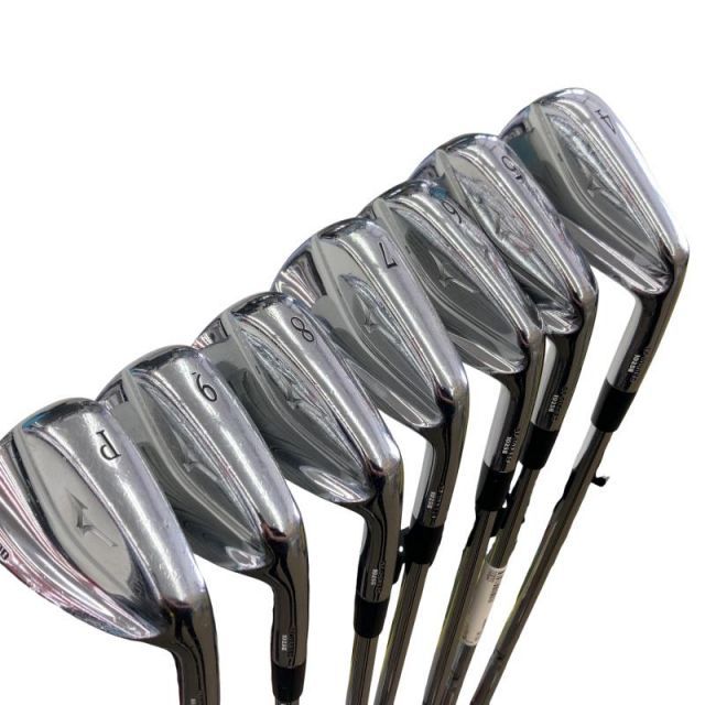 【中古】 ミズノ MP-5 8S アイアンセット IR 純正特注シャフト (フレックスX) メンズ 男性用 右利き 右用 Cランク ゴルフクラブ