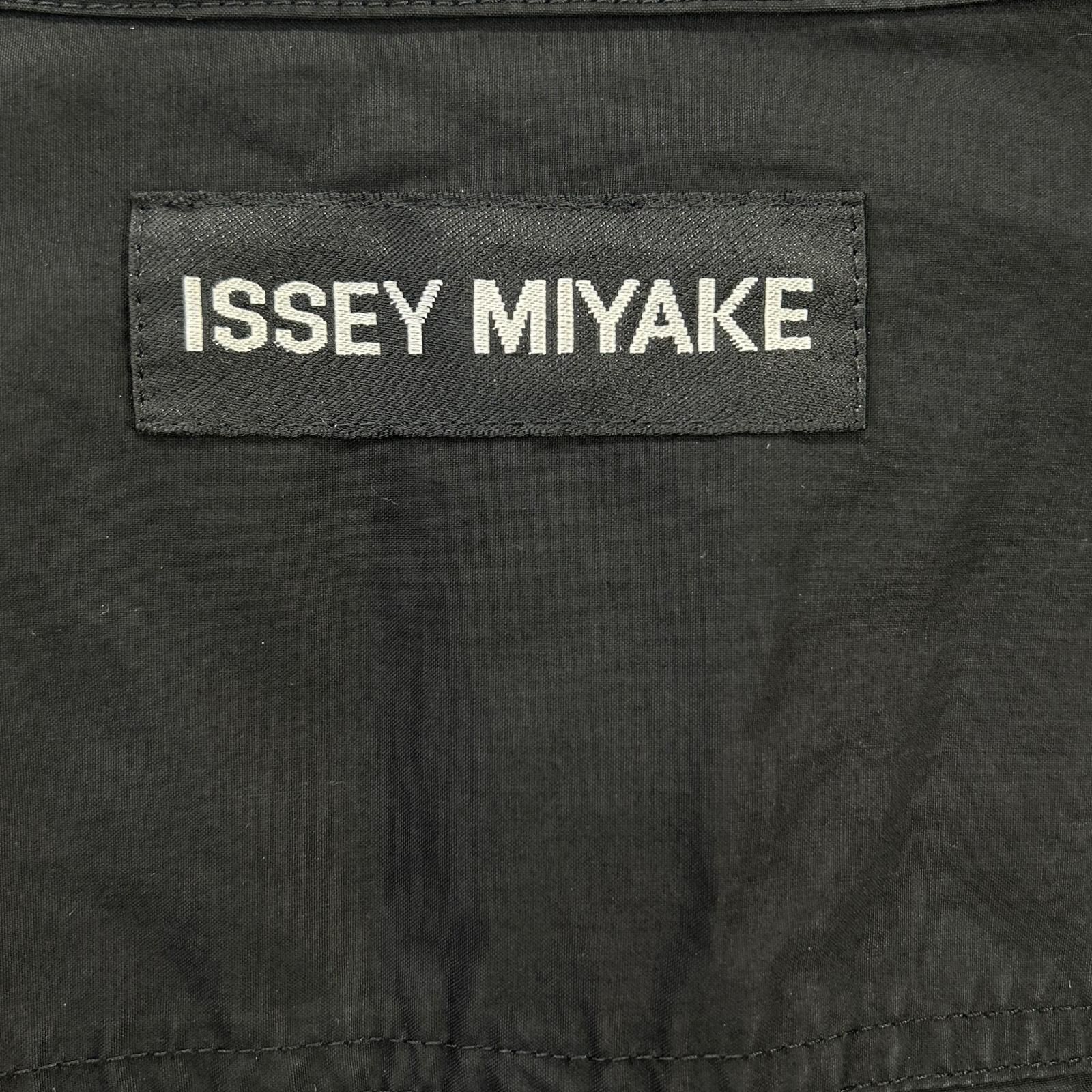 ISSEY MIYAKE イッセイミヤケ 07年 ME71FU111 ブラック コットン 3B