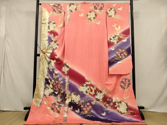 舞妓　お引き摺り(振袖) 平和屋本店▽お引きずり・お引き摺り・引き振袖 和装 結婚式 舞妓 芸妓