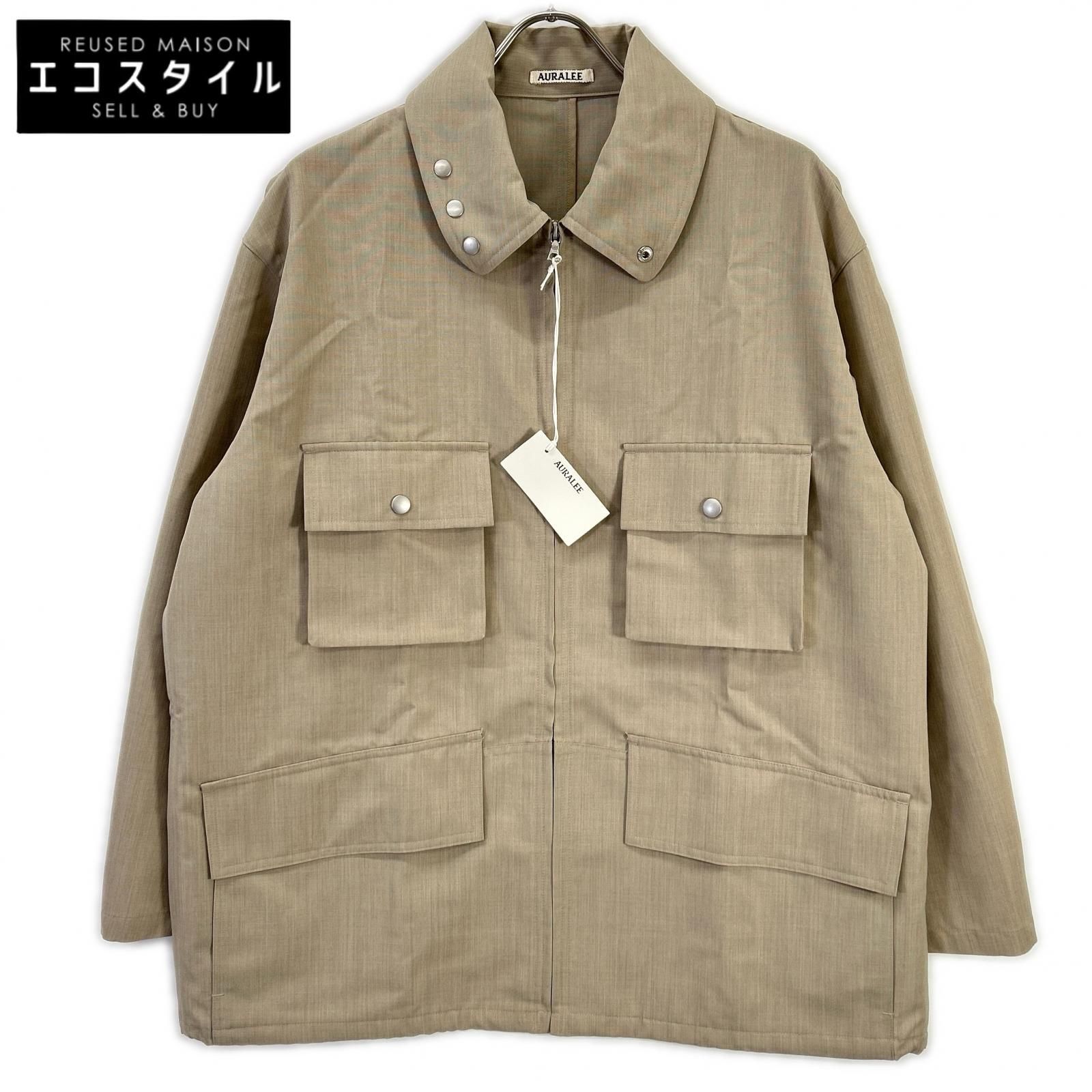 AURALEE オーラリー A26SB02WC WOOL MAX CANVAS BLOUSON 3
