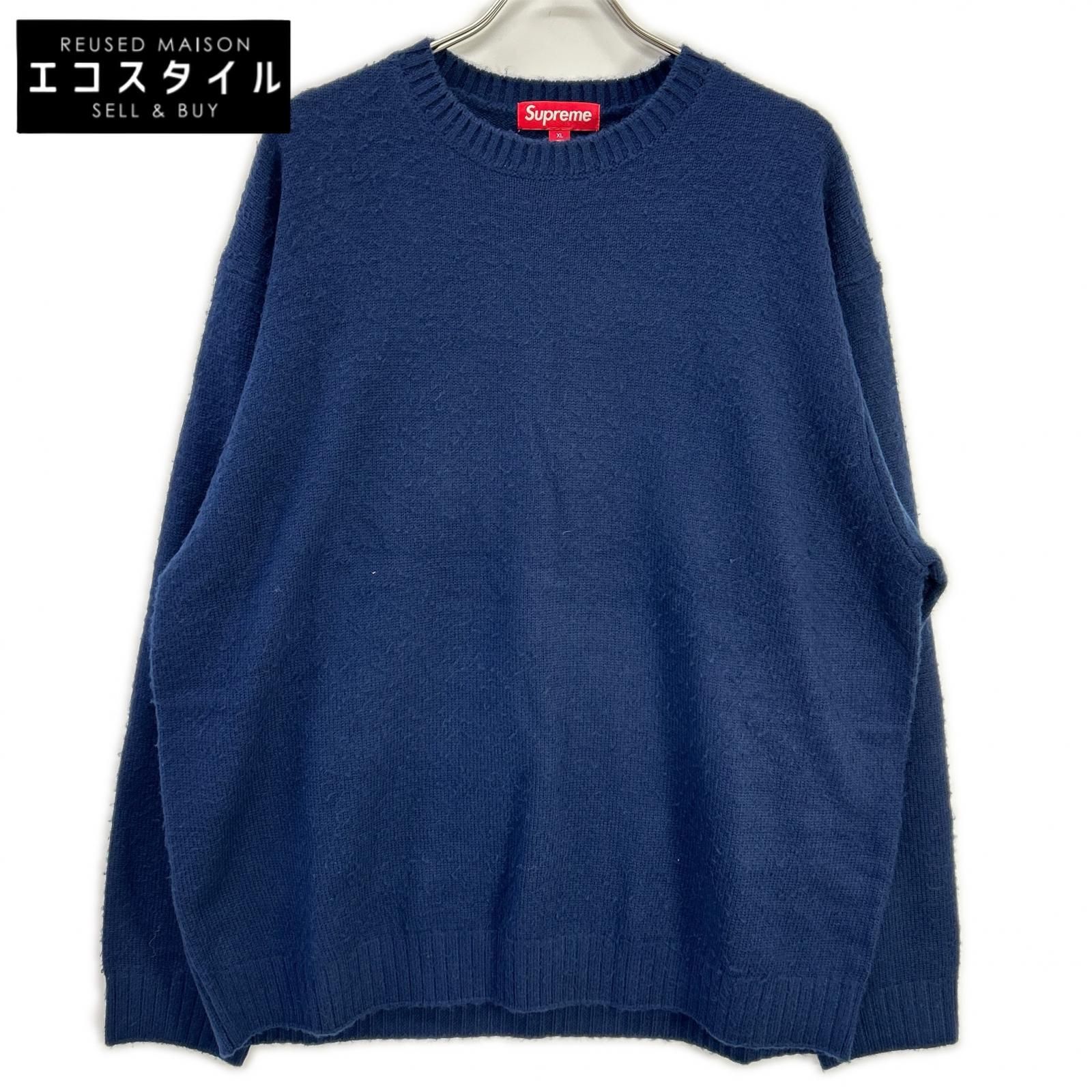 Supreme　シュプリーム　26SS ネイビー Raised Stripe Sweater　XL