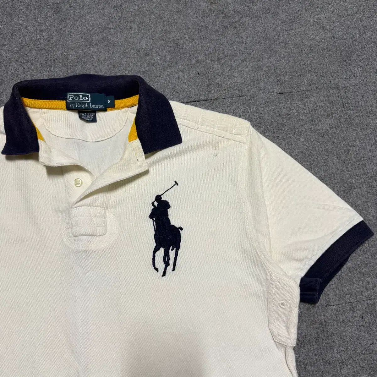 ポロラルフローレン ビックポニー 白 pk カラーTシャツ S