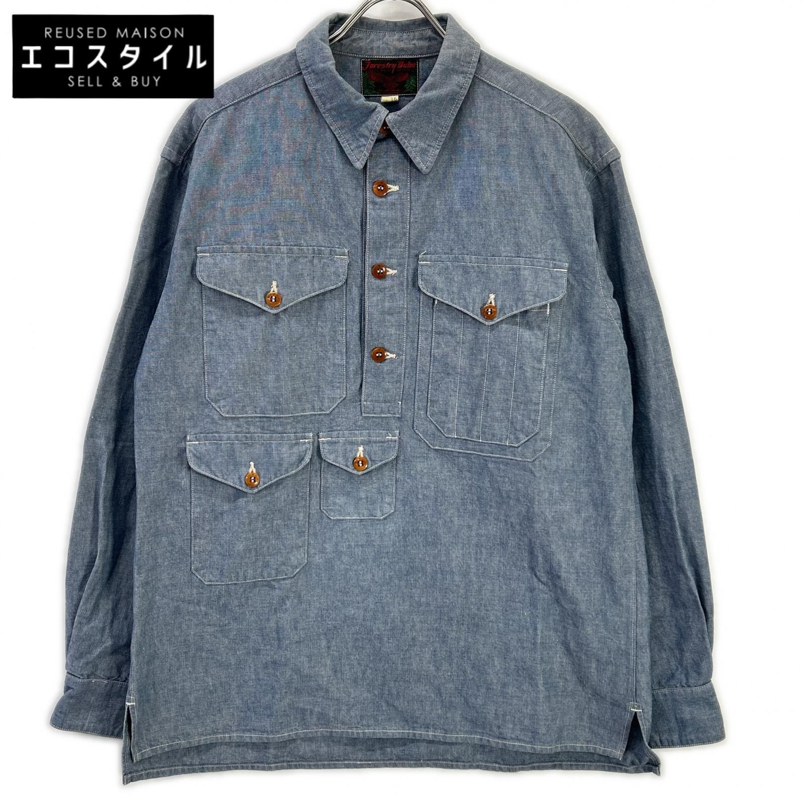 FREEWHEELERS　フリーホイーラーズ　TIMBERMAN デニムアウトドアシャツ　16