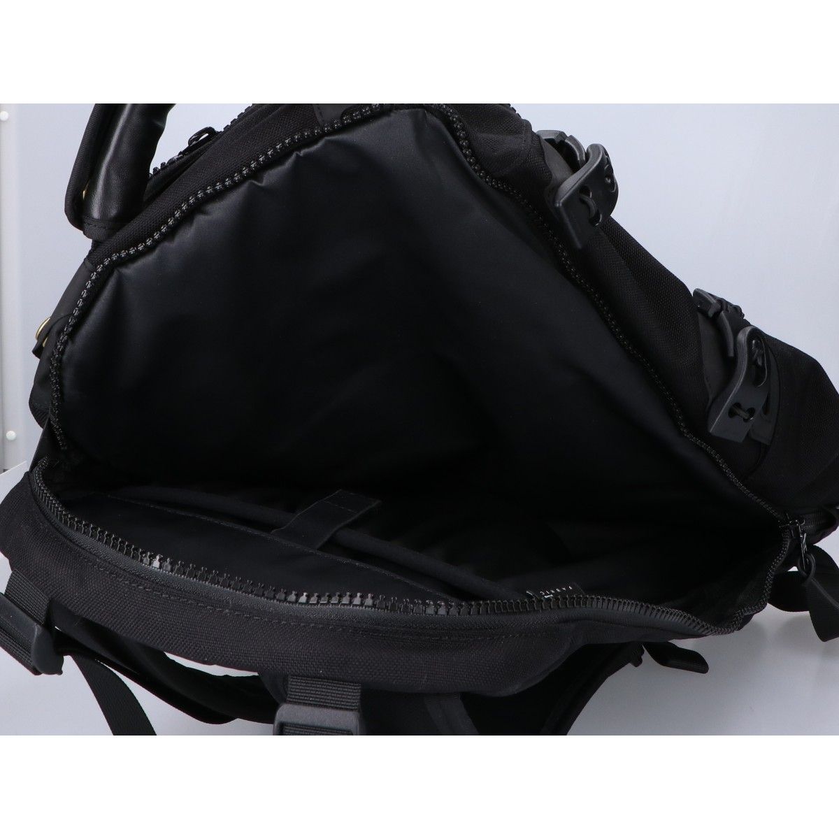 VISVIM ビズビム 美品 ベジタブルタンニンラムレザー x コーデュラ 