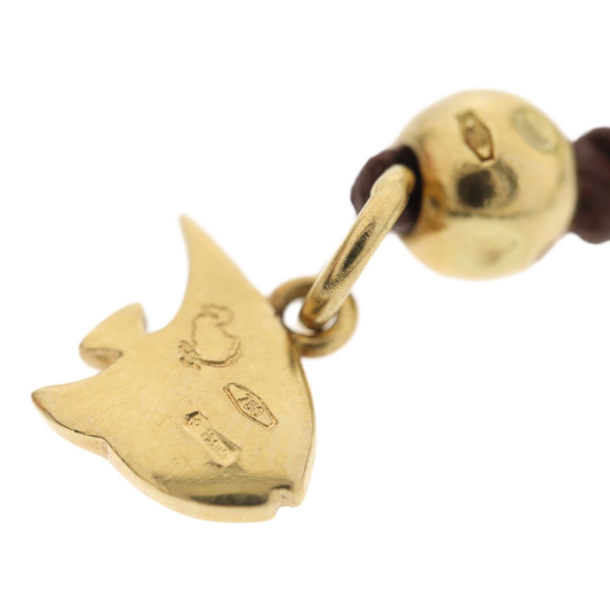 Pomellato ポメラート Dodo ドド 750YG K18 18金イエローゴールド お