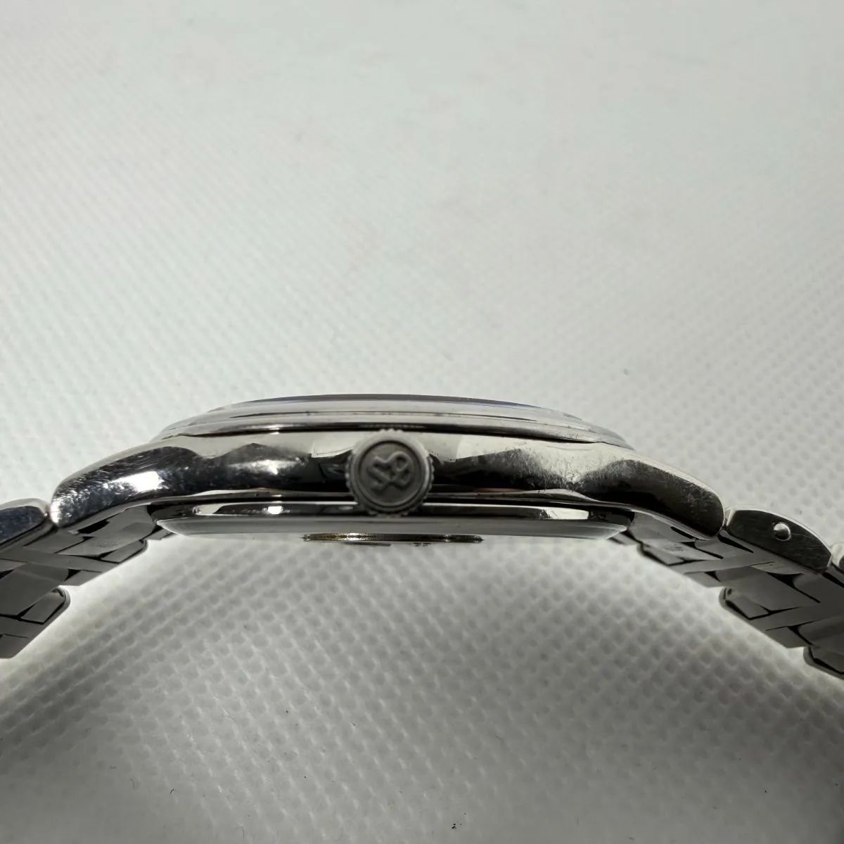 Grand Seiko グランドセイコー 9587-7010 クォーツ シルバー文字盤 