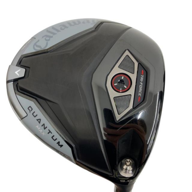【中古】 キャロウェイ QUANTUM MAX 9° ドライバー DR 純正特注シャフト (フレックスS) メンズ 男性用 右利き 右用 Cランク ゴルフクラブ