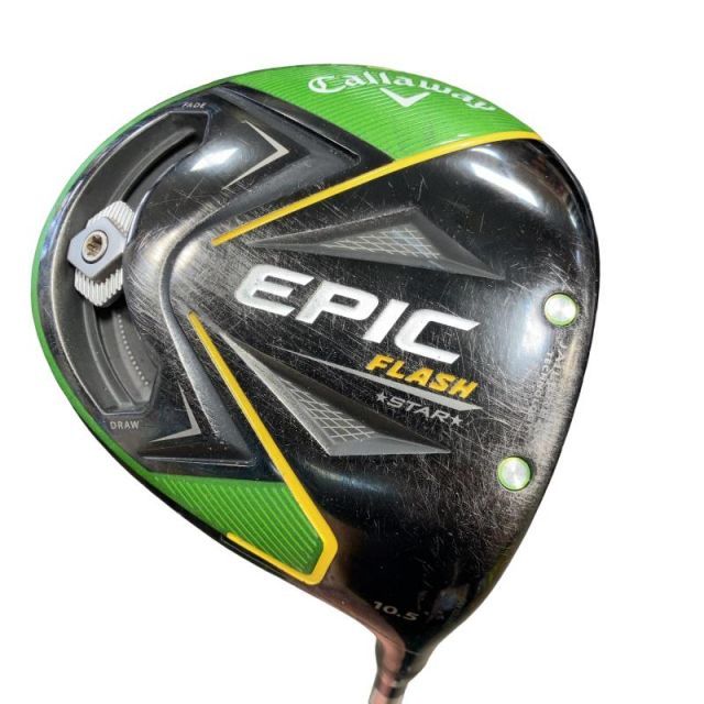【中古】 キャロウェイ EPIC FLASH STAR 10.5° ドライバー DR リシャフト (フレックスその他) メンズ 男性用 右利き 右用 Cランク ゴルフクラブ