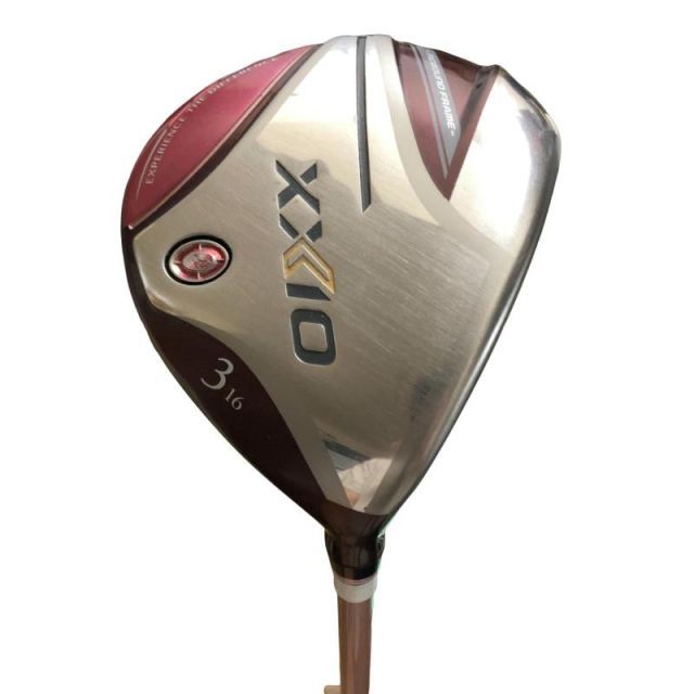【中古】 ダンロップ XXIO(2022) 3W(ボルドー) レディース フェアウェイウッド FW XXIO MP1200L(FW) ボルドー (フレックスA) レディース 女性用 右利き 右用 Cランク ゴルフクラブ