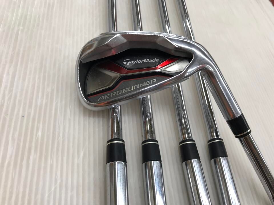テーラーメイド　【訳あり】AERO BURNER　KBS C-TAPER 90　Rフレックス　アイアンセット　中古　ゴルフドゥ！成田美郷台店【最短即日発送】