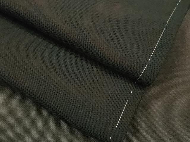 平和屋着物＊夏物　色無地　紗　濡羽色　正絹　逸品　未使用　CABG2293ze