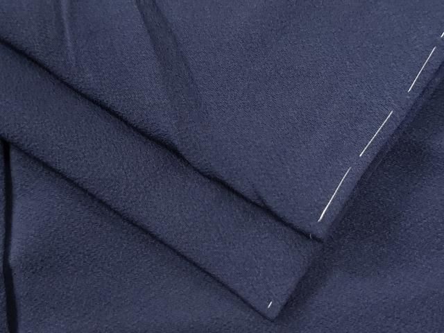 平和屋着物●上質な色無地　深紫色　やまと誂製　正絹　逸品　未使用　CABG0384yc