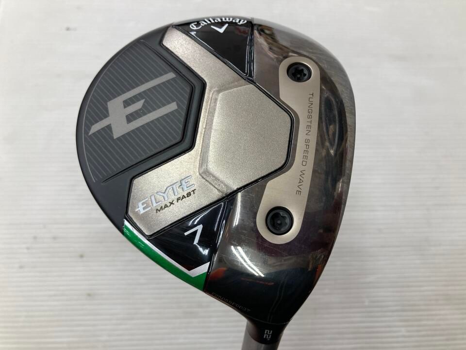 キャロウェイ　ELYTE MAX FAST　22度　LIN-Q GREEN 40 for Callaway　Rフレックス　フェアウェイウッド　中古　ゴルフドゥ！大宮丸ヶ崎店【最短即日発送】