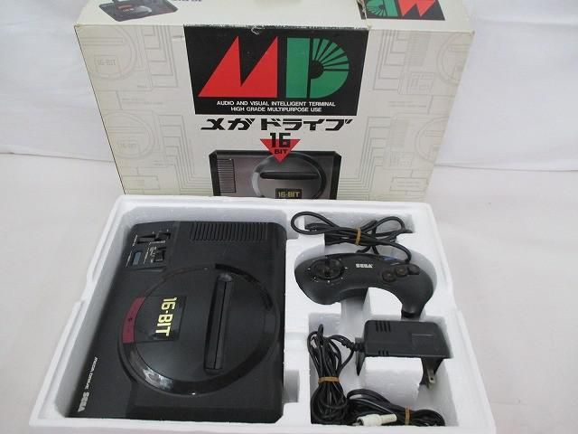 【まとめ売り 中古品】 ゲーム セガ HAA-2510ガドライブ MD 本体 動作品 周辺機器 箱・説付き