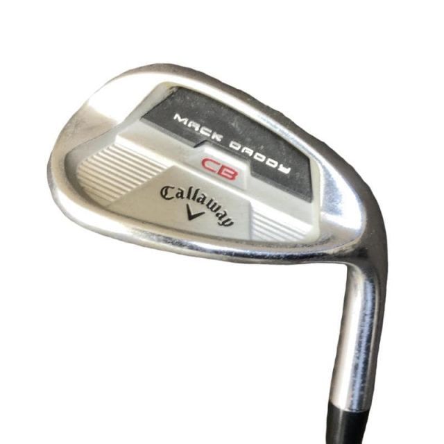 【中古】 キャロウェイ MACK DADDY CB クロムメッキ 52°/12° ウェッジ WG NS PRO 950GH neo (フレックスS) メンズ 男性用 右利き 右用 Cランク ゴルフクラブ