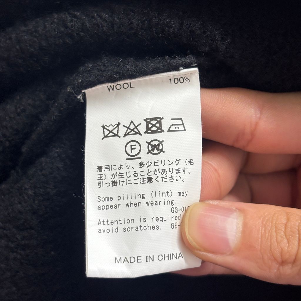 DAIRIKU ダイリク 23AW Pulling Damage Tite Polo Knit ニットトップス