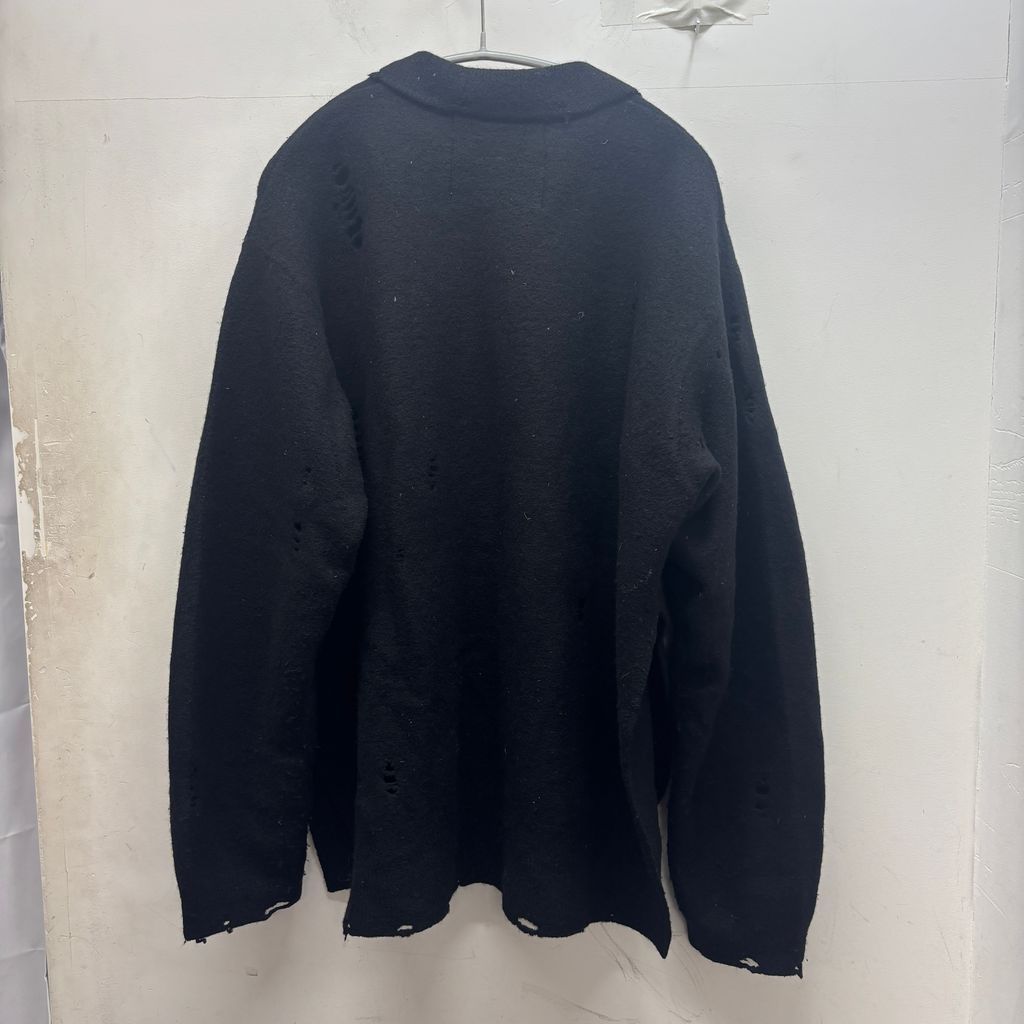 DAIRIKU ダイリク 23AW Pulling Damage Tite Polo Knit ニットトップス