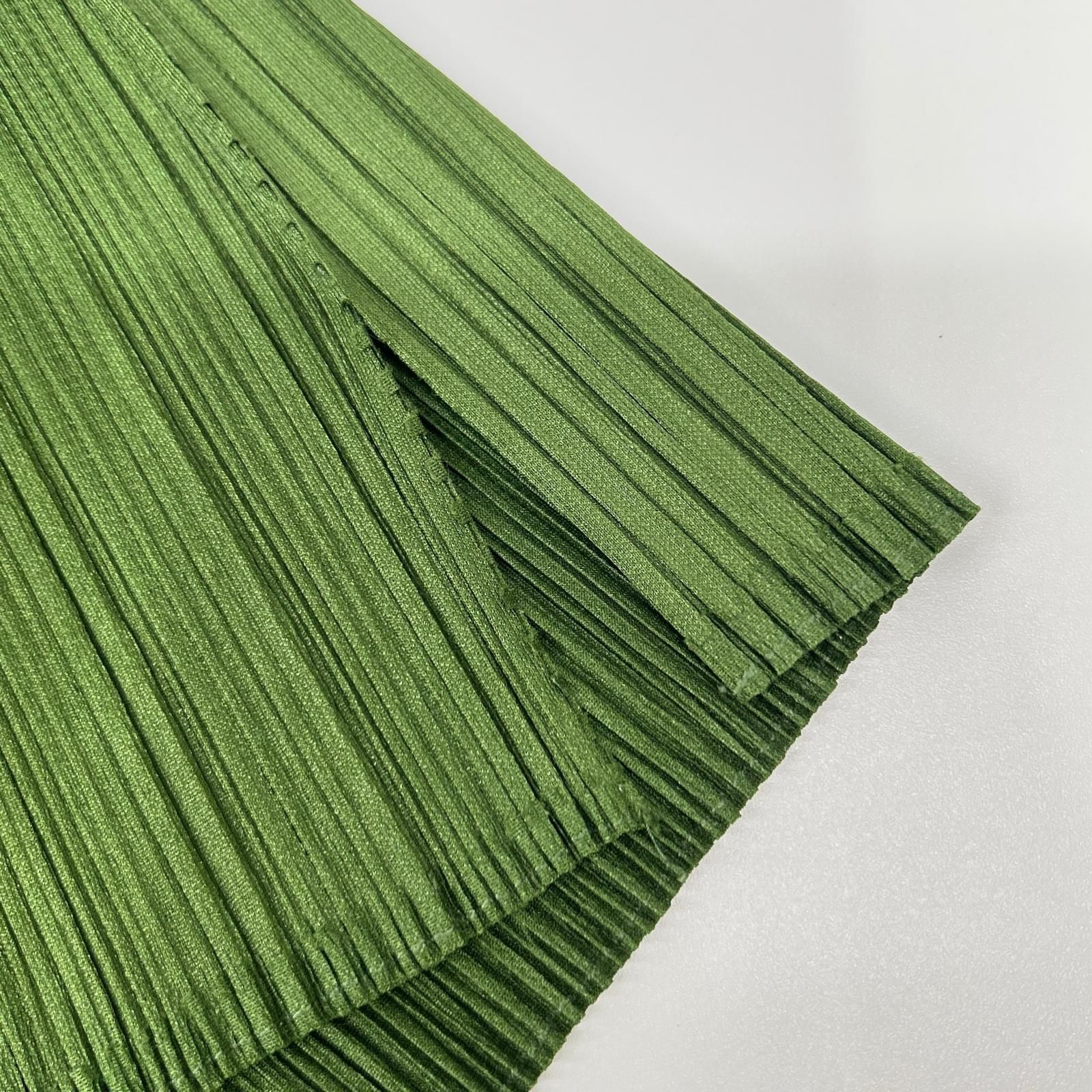 PLEATS PLEASE （プリーツプリーズ）グリーン、ブルー サイズ F PLEATS PLEASE プリーツプリーズ PP31-JG148 グリーン ミニフリンジ