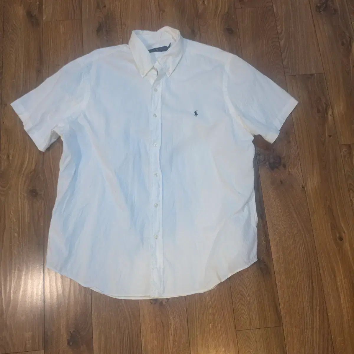 ラルフローレン メンズ 白シャツ サイズ US XL