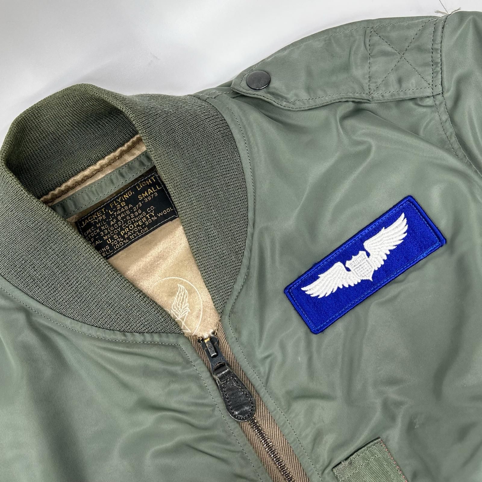 THE REAL MCCOY'S ザリアルマッコイズ MIL-J-7448A 復刻カーキ L-2B