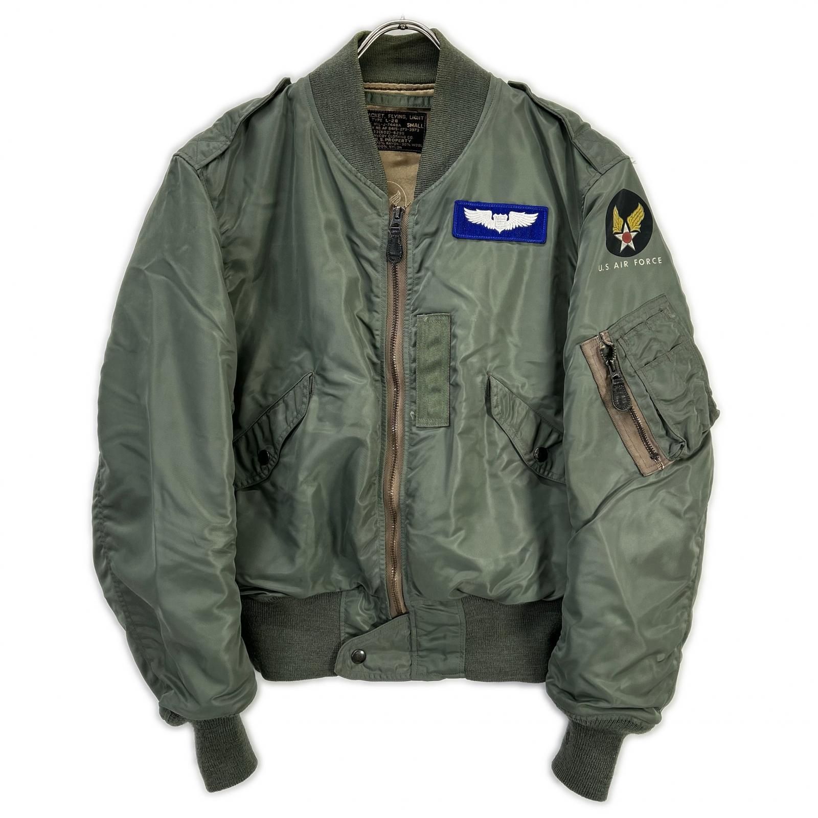 リアルマッコイズ L-2 フライトジャケット MIL-J-5391 38 カーキ THE REAL MCCOY'S ザリアルマッコイズ MIL-J-7448A 復刻カーキ L-2B