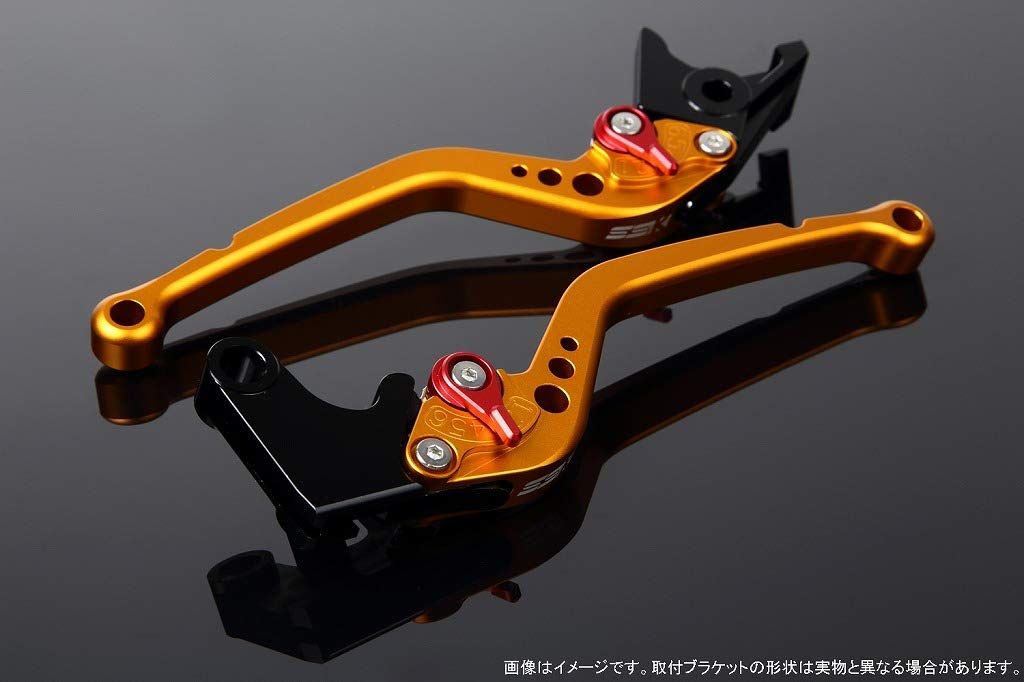 特価商品 SSK アジャストレバー スタンダードロング レバー本体カラー:マットゴールド アジャスターカラー:マットレッド B-KING 2008-2011 LVBM051GD-RD