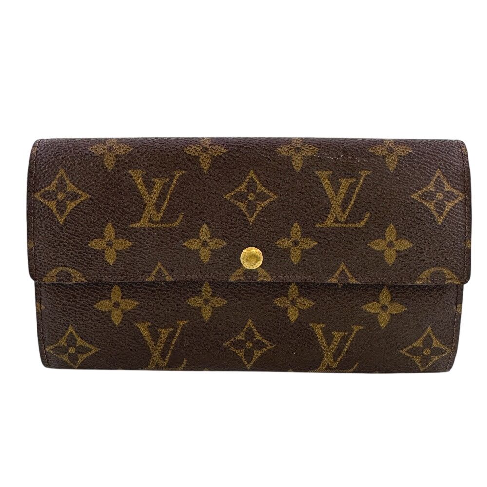 LOUIS VUITTON ルイヴィトン M61723 ポルトモネクレディ モノグラム 