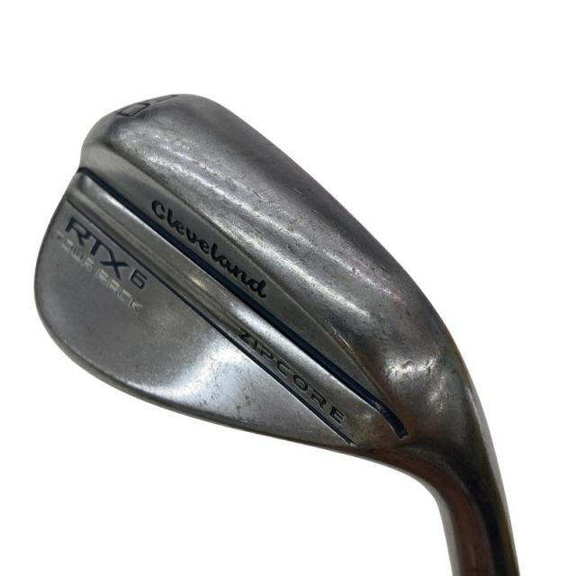 【中古】 クリーブランド Cleveland RTX-6 ZIPCORE ツアーラック(ノーメッキ) 50°/10° MID ウェッジ WG 純正特注シャフト (フレックスS) メンズ 男性用 右利き 右用 Cランク ゴルフクラブ