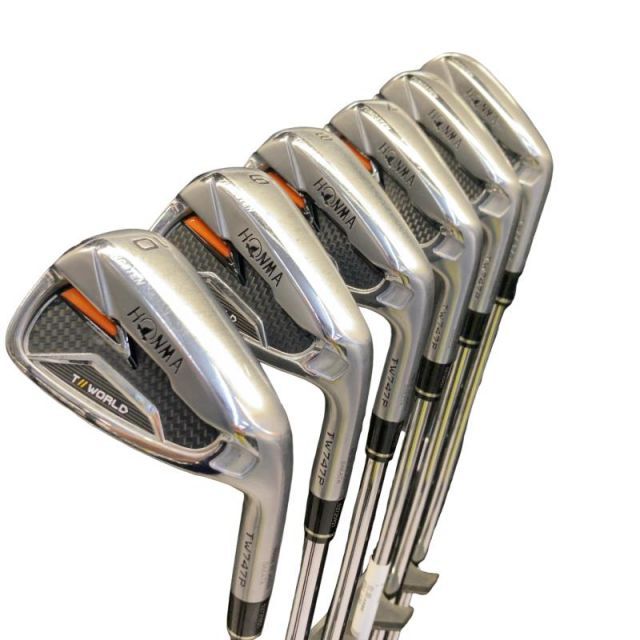 【中古】 本間ゴルフ TOUR WORLD TW747P 6S アイアンセット IR NS PRO 950GH (フレックスS) メンズ 男性用 右利き 右用 Cランク ゴルフクラブ