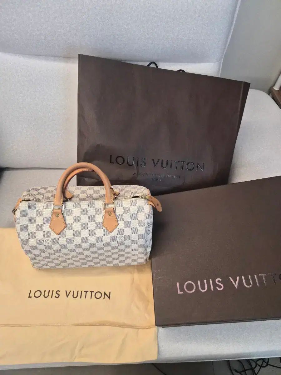 正規品 Louis Vuitton ルイヴィトン アズール スピーディ 30