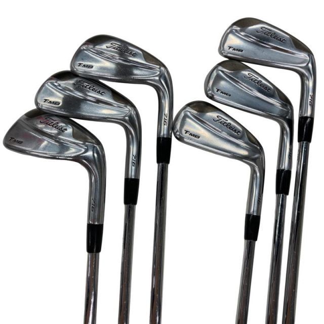 【中古】 タイトリスト Titleist MB 716 6S アイアンセット IR 純正特注シャフト (フレックスS) メンズ 男性用 右利き 右用 Dランク ゴルフクラブ