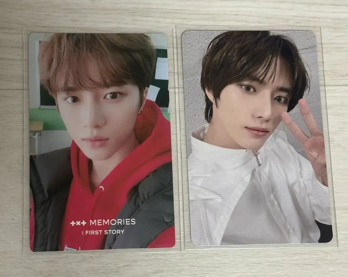 TXT メモリーズ 1 ボムギュ 2024 Weverse コン トレカ