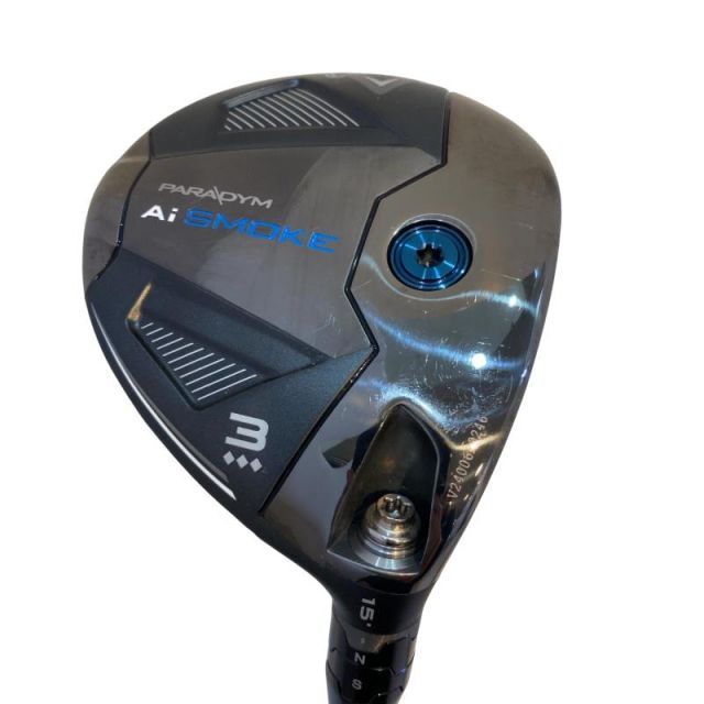 【中古】 キャロウェイ PARADYM Ai SMOKE ◆◆◆ 3W フェアウェイウッド FW TENSEI 60 for CW(Ai SMOKE FW) (フレックスS) メンズ 男性用 右利き 右用 Bランク ゴルフクラブ 24,299円