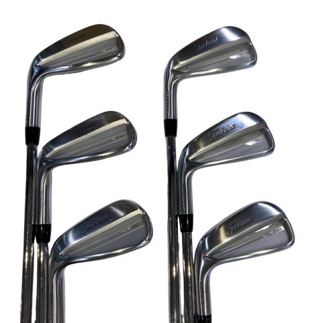 【中古】 タイトリスト Titleist T150(2023) 6S レフティ アイアンセット IR 純正特注シャフト (フレックスS) メンズ 男性用 左利き レフティ 左用 Cランク ゴルフクラブ