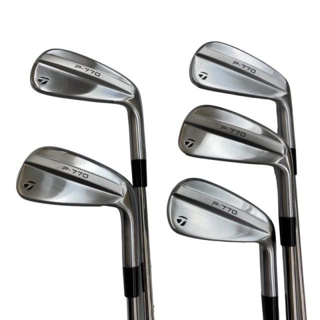 【中古】 テーラーメイド Taylor Made P・770(2024) 5S アイアンセット IR Dynamic Gold MID 115 (フレックスS) メンズ 男性用 右利き 右用 Bランク ゴルフクラブ