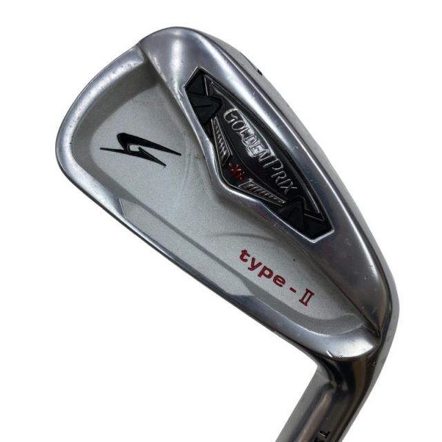 中古】 つるや GOLDEN PRIX Xi type-II 8S アイアンセット IR NS PRO