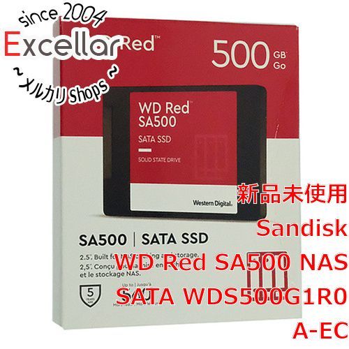 [bn:12] 【新品訳あり(箱きず・やぶれ)】 Western Digital SSD　WD Red SA500 NAS SATA WDS500G1R0A-EC　500GB