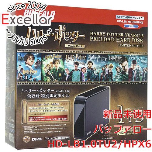 [bn:3] 【新品訳あり(箱きず・やぶれ)】 BUFFALO 外付HDD　HD-LB1.0TU2/HPX6