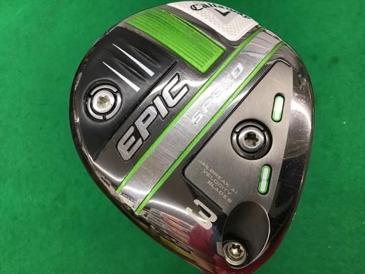 【中古】 キャロウェイ EPIC SPEED◆◆◆ 3W フェアウェイウッド FW リシャフト (フレックスその他) メンズ 男性用 右利き 右用 Cランク ゴルフクラブ