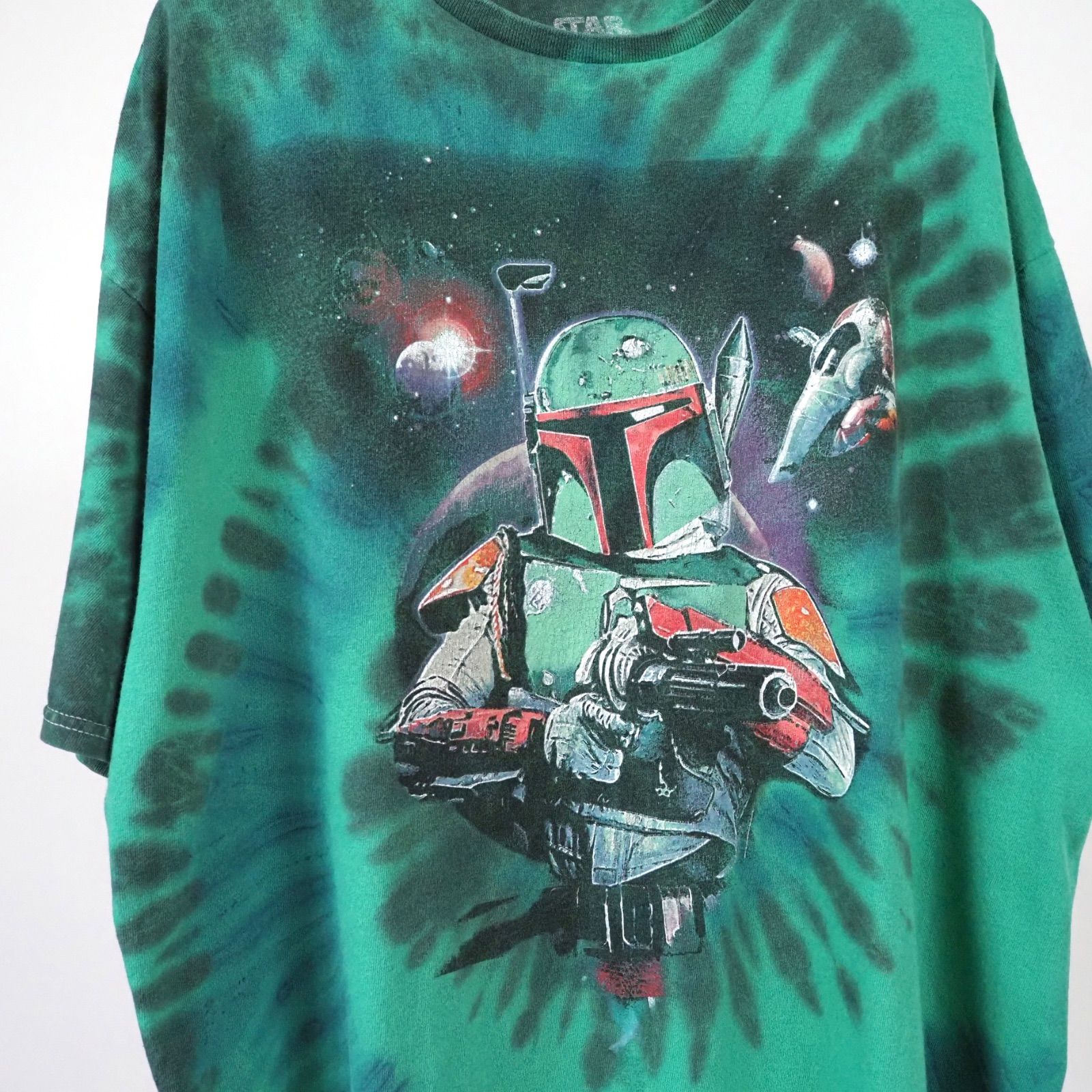 Boba Fett STAR WRS Tie Dye T-Shirt XL スターウォーズ ボバフェット タイダイTシャツ