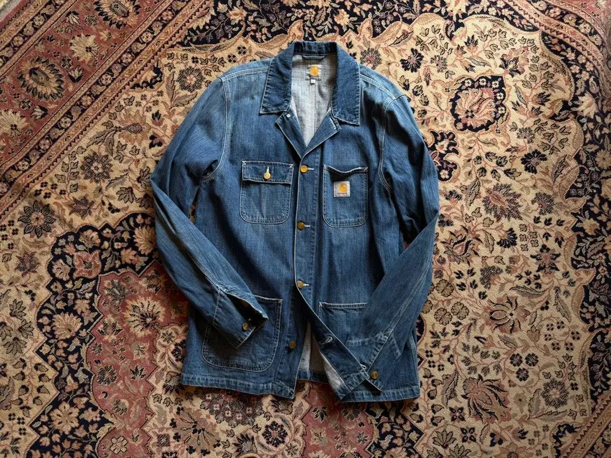 Carhartt カーハート デニム ワークジャケット メンズ100