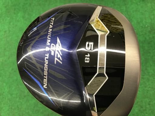 【中古】 つるや AXEL GF 5W フェアウェイウッド FW GF VANQUISH(フェアウェイ) (フレックスR) メンズ 男性用 右利き 右用 Cランク ゴルフクラブ