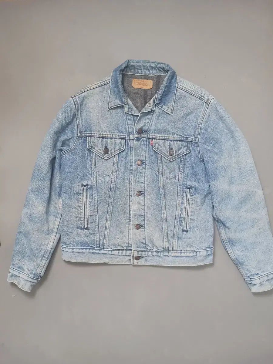 42L リーバイス 80S USA ブランケット デニム トラッカー ジャケット 70506
