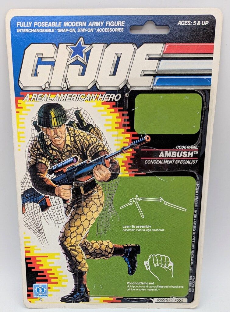 HASBRO シリーズ9 / 34バック AMBUSH 3.5インチ HASBRO シリーズ9 / 34バック AMBUSH 3.5インチ