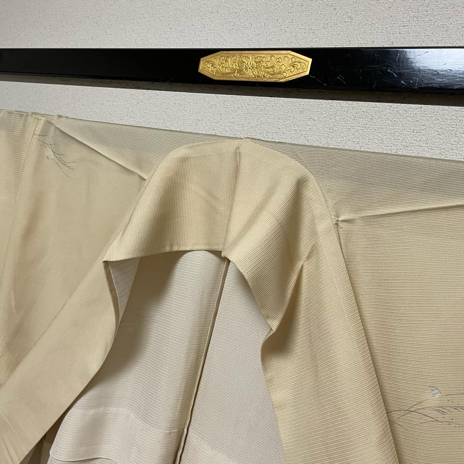 夏着物 絽織 小紋 上品な飛び柄 着物 化繊 X-3268 夏着物 絽織 小紋 上品な飛び柄 着物 化繊 X-3268