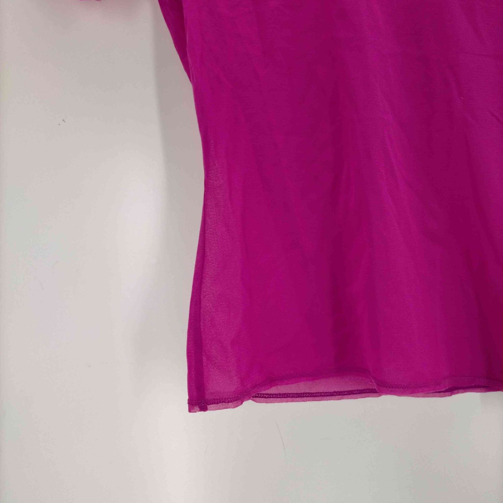 イッセイミヤケ ISSEY MIYAKE メッシュカットソー レディース JPN：S