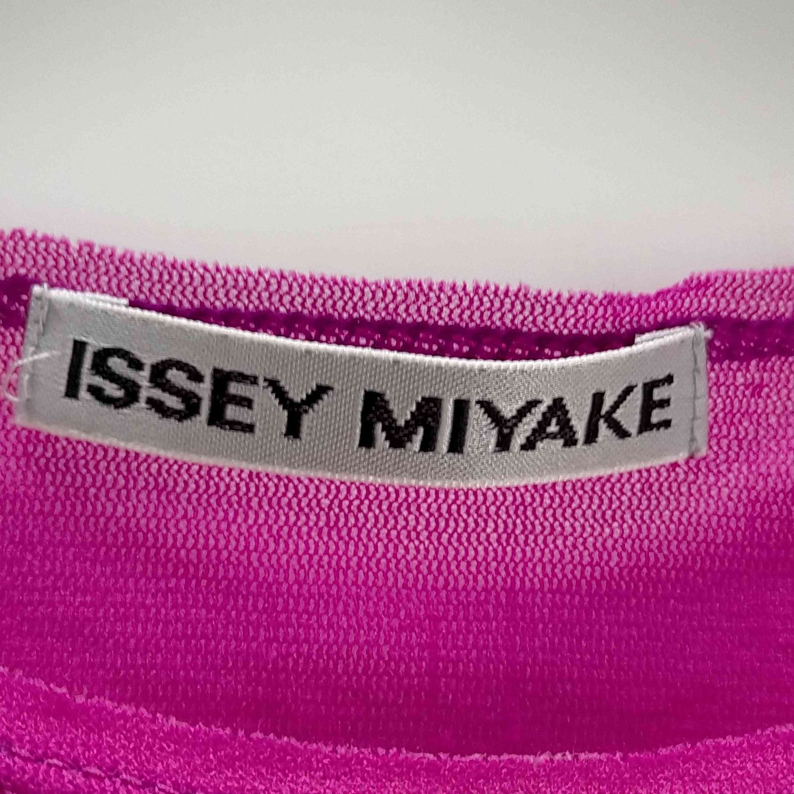 イッセイミヤケ ISSEY MIYAKE メッシュカットソー レディース JPN：S