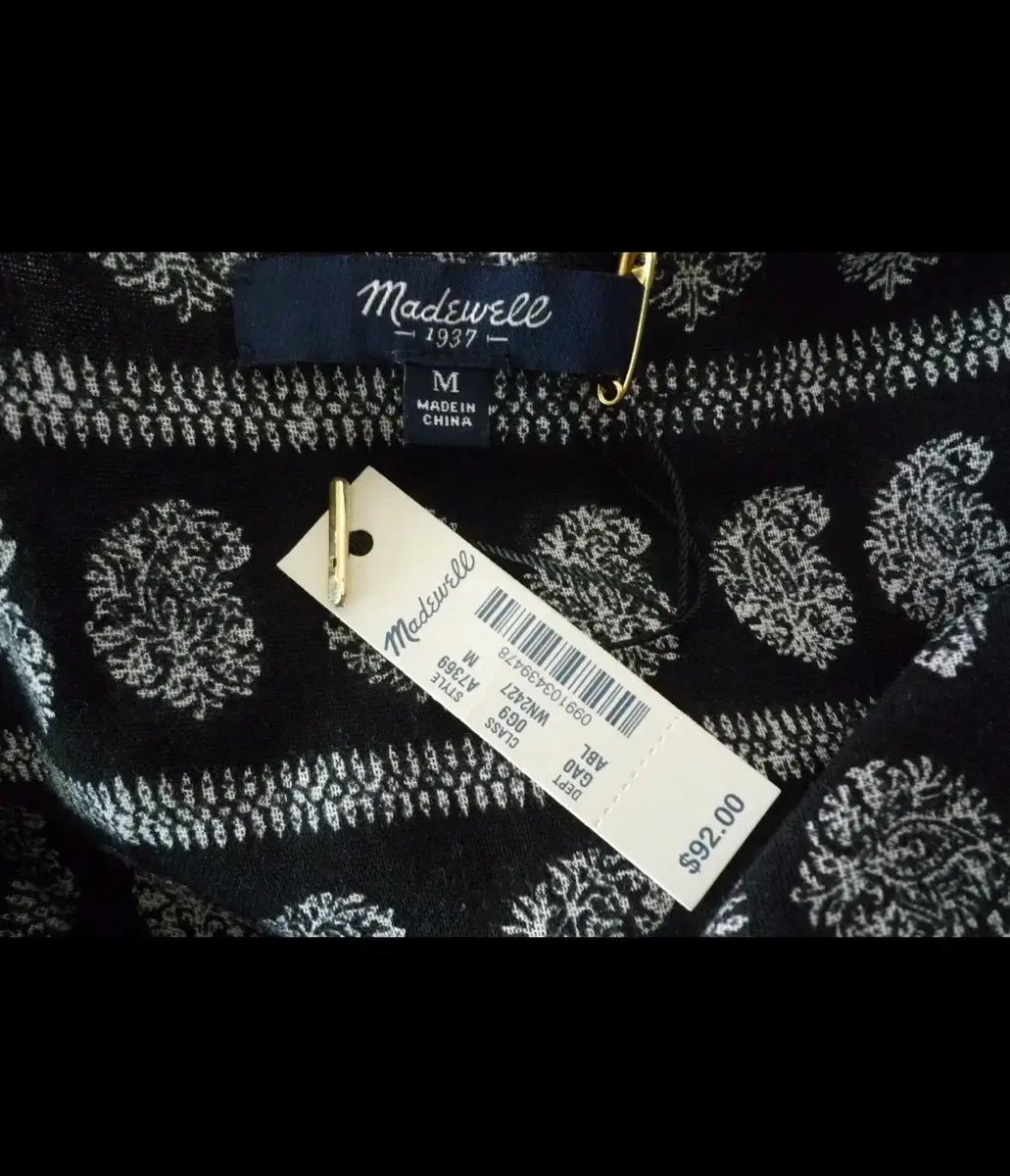 メイドウェル - Peasant Printed Blouse メイドウェル - Peasant Printed Blouse