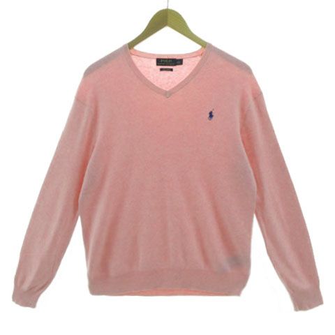 ポロ ラルフローレン POLO RALPH LAUREN PIMA COTTON Vネックニット